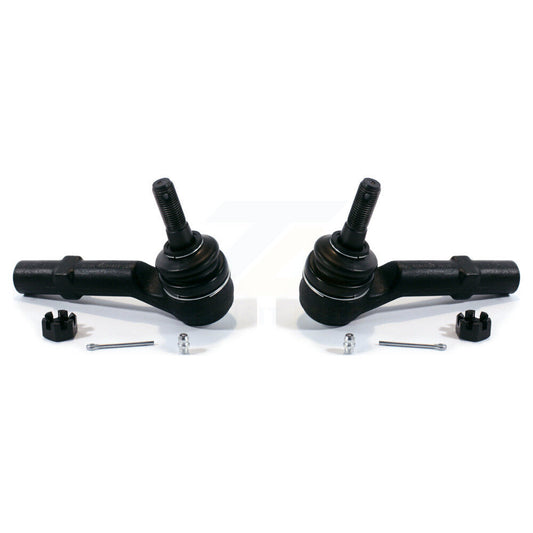 Tie Rod End Front Outer Pair For GMC Acadia Buick Enclave Chevrolet Traverse