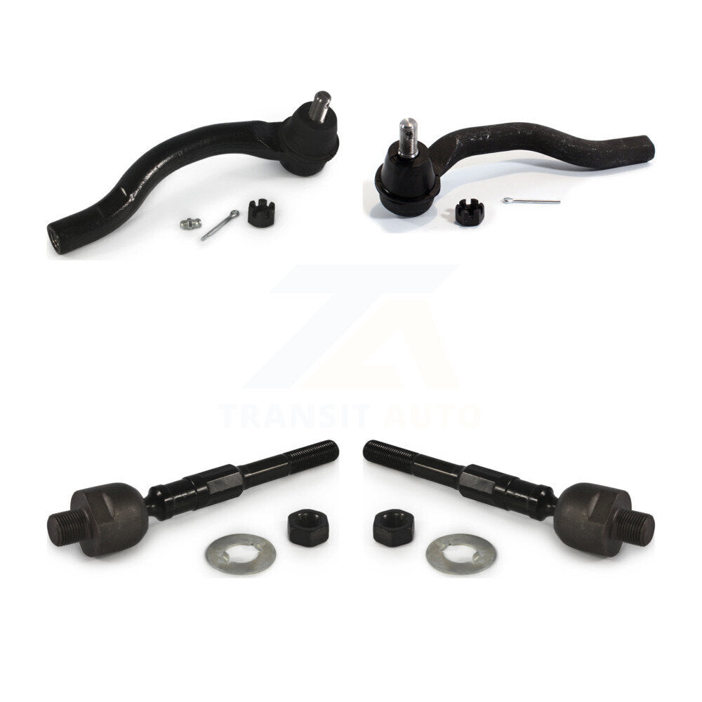 Outer & Inner Steering Tie Rod End Front Kit For 2006-2011 Honda Civic 1.8L