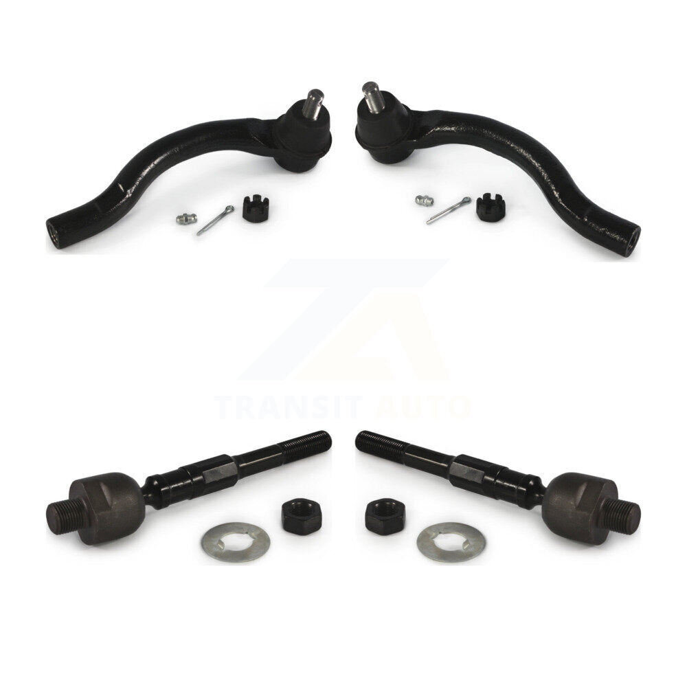 Outer & Inner Steering Tie Rod End Front Kit For 2006-2011 Honda Civic 1.8L
