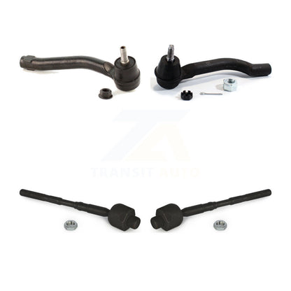 Outer & Inner Steering Tie Rod End Front Kit For Nissan Rogue Select