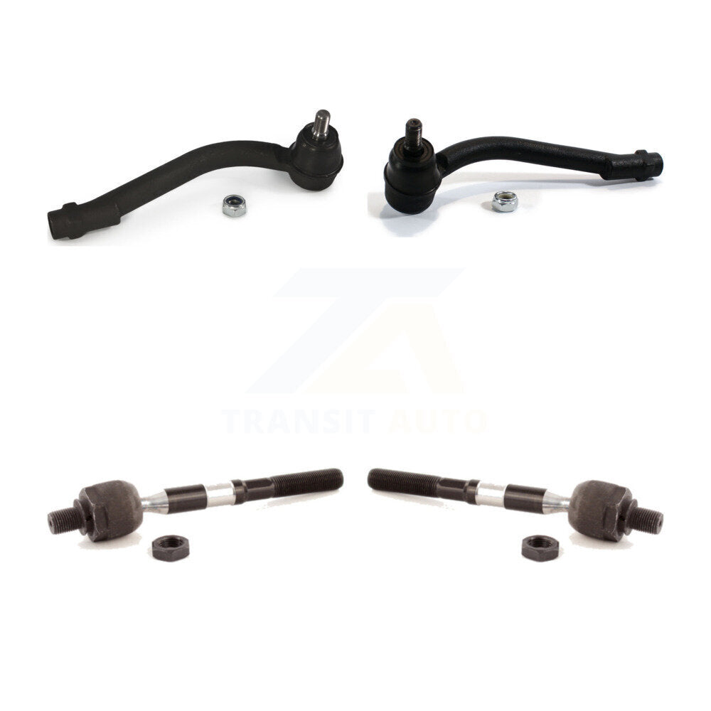 Outer & Inner Steering Tie Rod End Front Kit For Hyundai Santa Fe Kia Sorento
