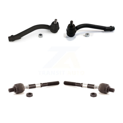 Outer & Inner Steering Tie Rod End Front Kit For Hyundai Santa Fe Kia Sorento