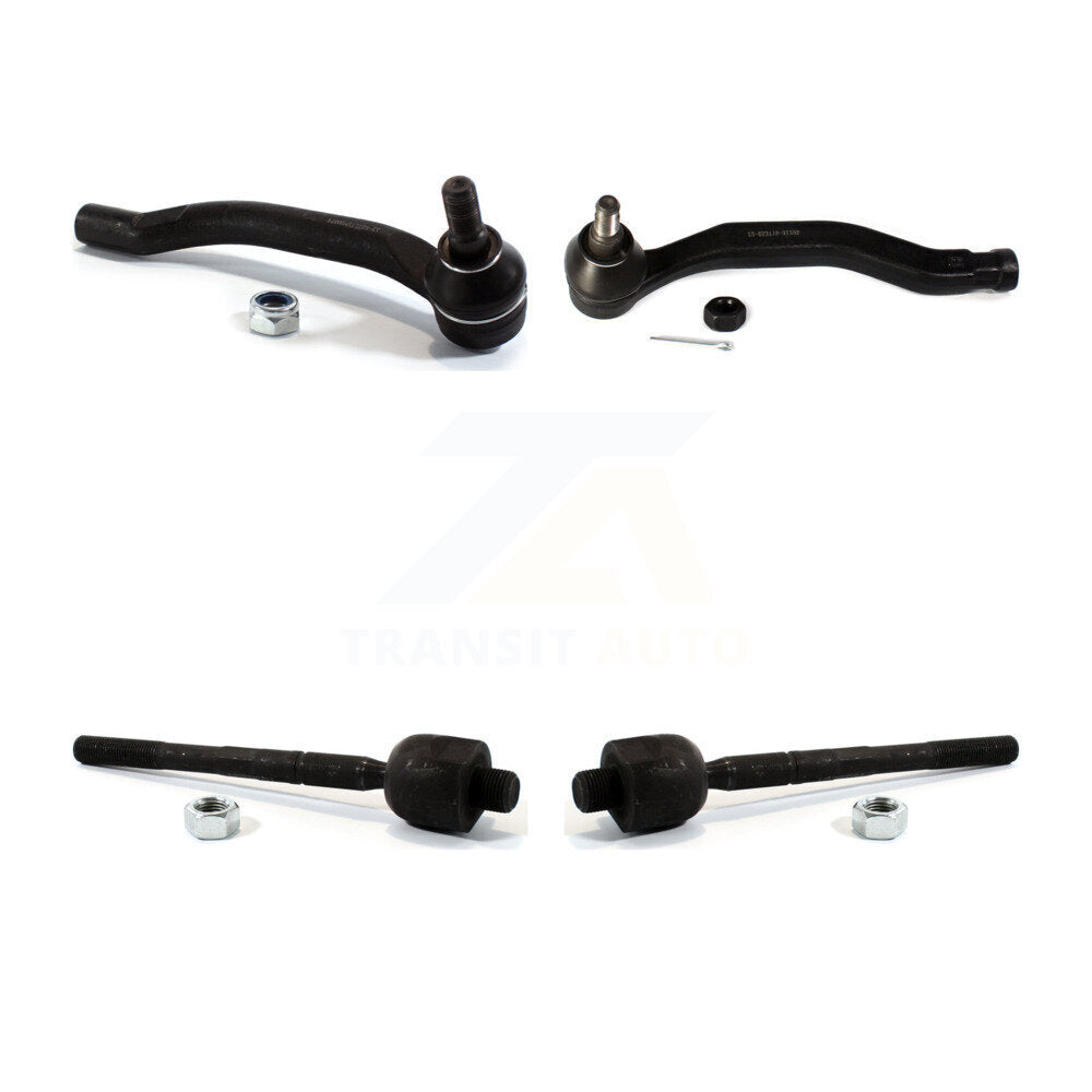 Outer & Inner Steering Tie Rod End Front Kit For Honda Pilot Acura MDX