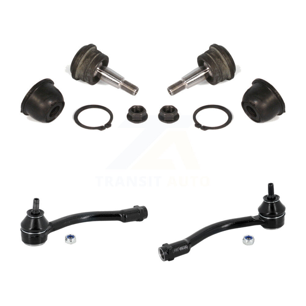 Suspension Ball Joint And Tie Rod End Front Kit For Kia Forte Forte5 Koup