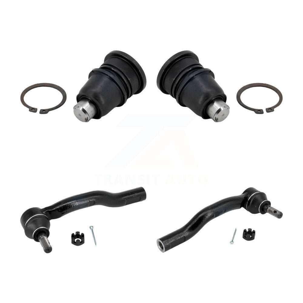 Suspension Ball Joint And Tie Rod End Front Kit For Mazda 3 Sport 6