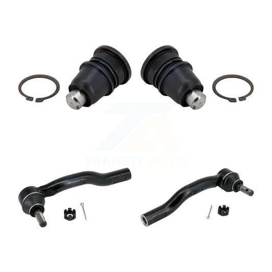 Suspension Ball Joint And Tie Rod End Front Kit For Mazda 3 Sport 6