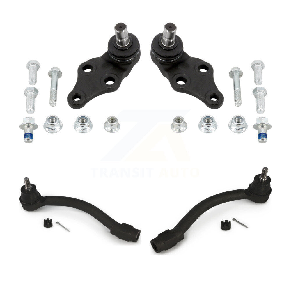 Suspension Ball Joint And Tie Rod End Front Kit For Kia Soul EV