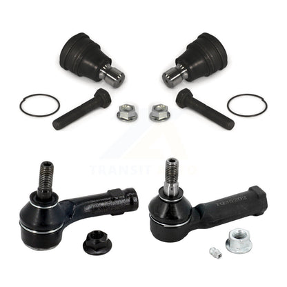 Suspension Ball Joint And Tie Rod End Front Kit For 2011-2019 Ford Fiesta
