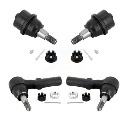 Ball Joint Tie Rod End Front Kit For GMC Chevrolet Sierra 2500 HD Silverado 3500
