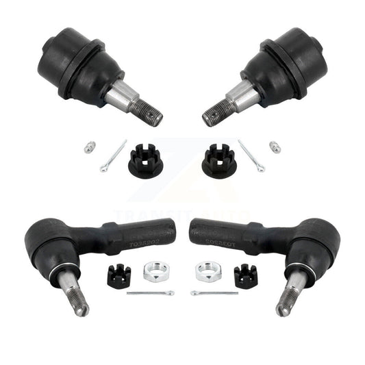 Ball Joint Tie Rod End Front Kit For GMC Chevrolet Sierra 2500 HD Silverado 3500