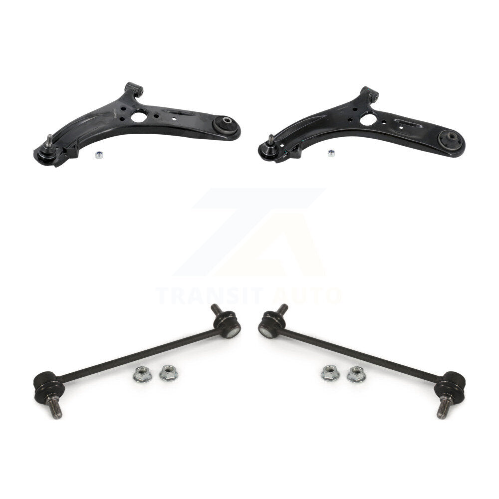 Suspension Control Arm & Ball Joint Link Front Kit For 2012-2017 Hyundai Accent