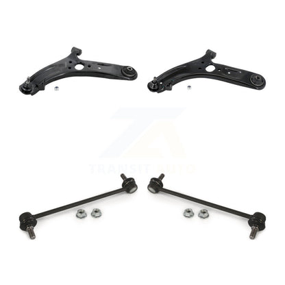 Suspension Control Arm & Ball Joint Link Front Kit For 2012-2017 Hyundai Accent