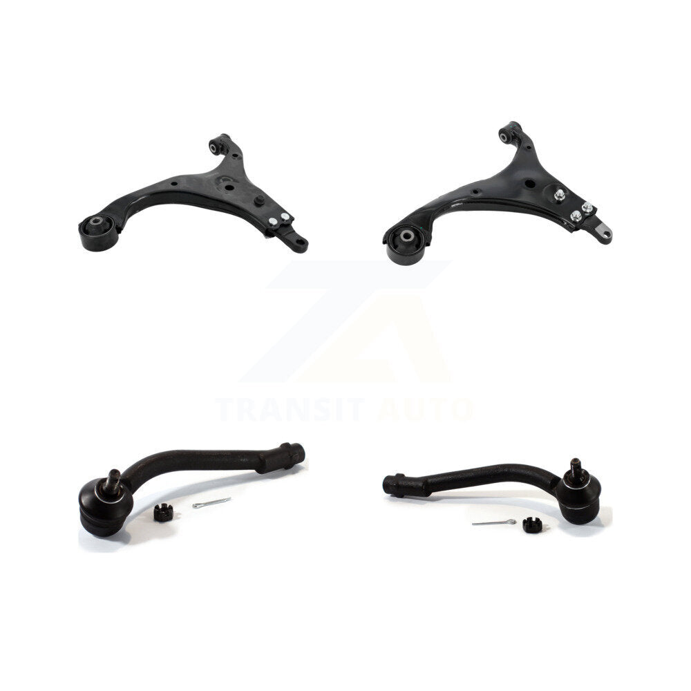 Suspension Control Arm And Tie Rod End Front Kit For Hyundai Elantra
