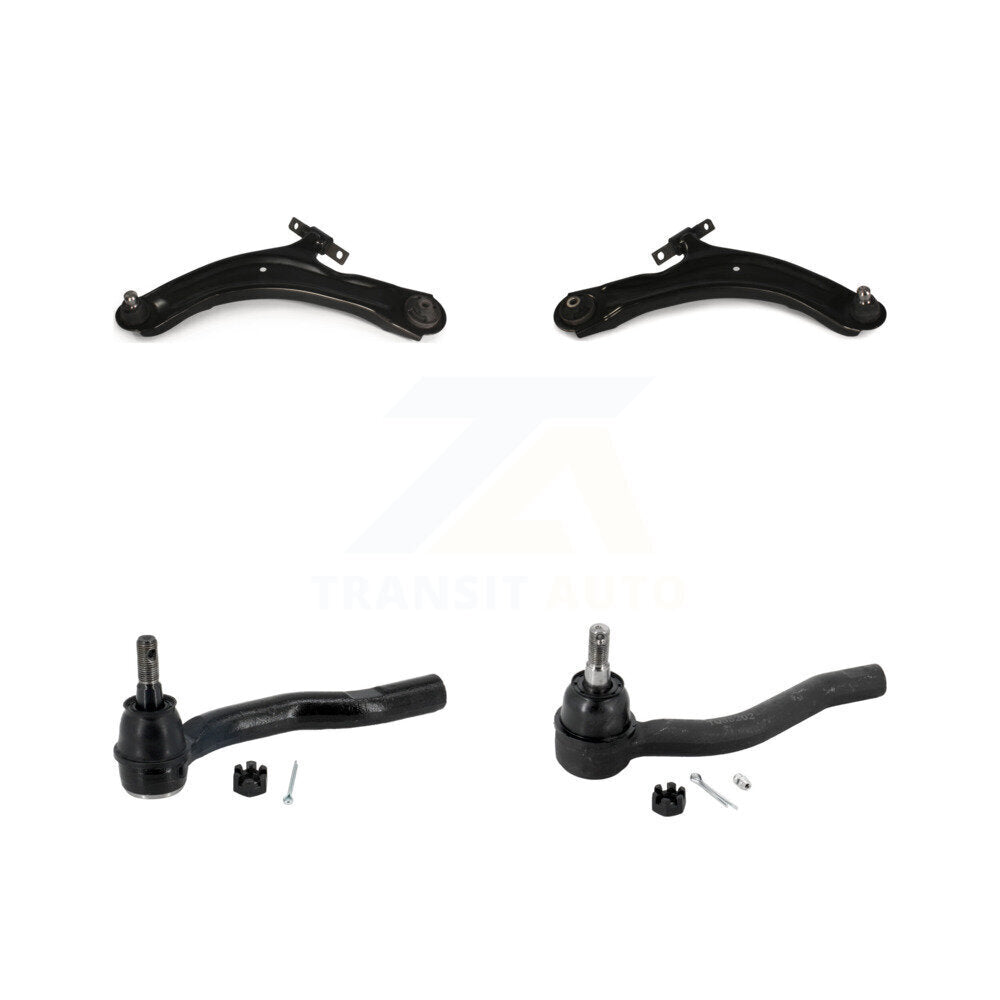 Control Arm & Tie Rod End Front Kit For 09-14 Nissan 370Z Without Sport Package