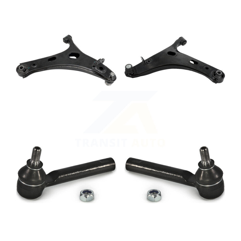 Suspension Control Arm And Tie Rod End Front Kit For 2014-2018 Subaru Forester