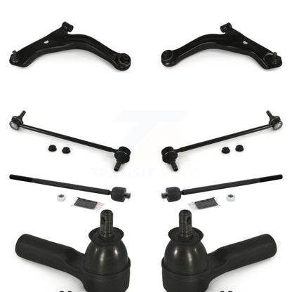 Suspension Control Arm And Ball Joint Tie Rod End Link Front Kit (8Pc) For Ford