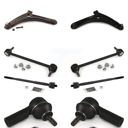 Suspension Control Arm Ball Joint Tie Rod End Link Front Kit (8Pc) For RVR PHEV
