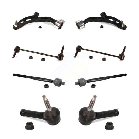 Suspension Control Arm Ball Joint Tie Rod End Link Front Kit (8Pc) For Ford MKT