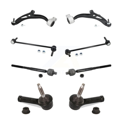 Suspension Control Arm And Ball Joint Tie Rod End Link Front Kit (8Pc) For Ford
