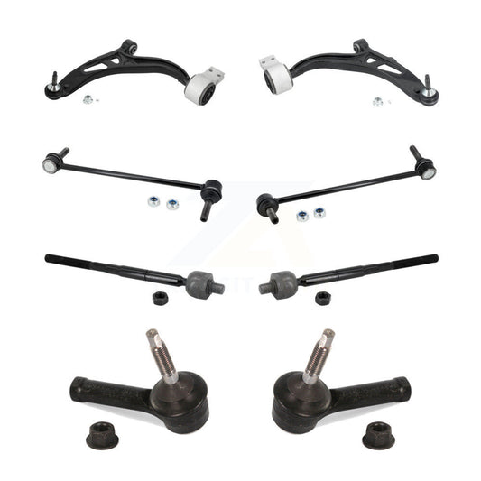 Suspension Control Arm And Ball Joint Tie Rod End Link Front Kit (8Pc) For Ford