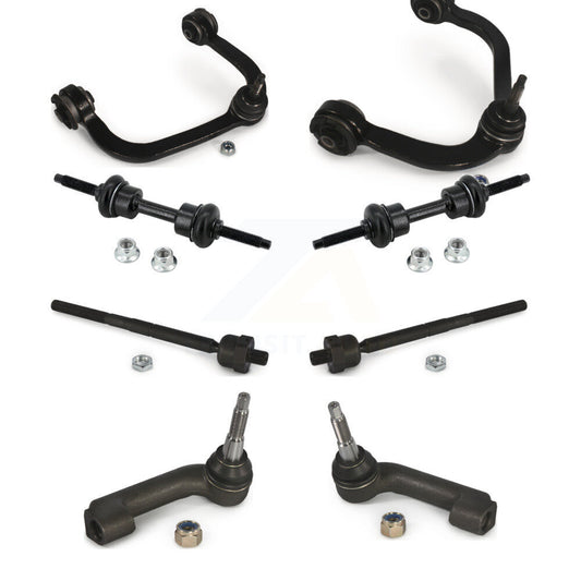 Suspension Control Arm And Ball Joint Tie Rod End Link Front Kit (8Pc) For Ford