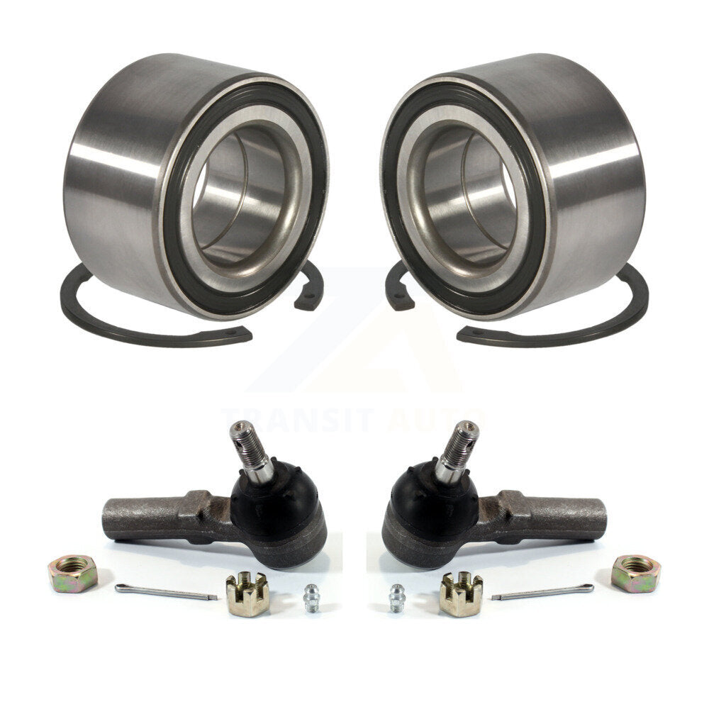 Wheel Bearing And Tie Rod End Front Kit For Mazda Protege Protege5