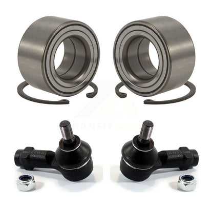 Wheel Bearing And Tie Rod End Front Kit For Hyundai Accent Tiburon Elantra