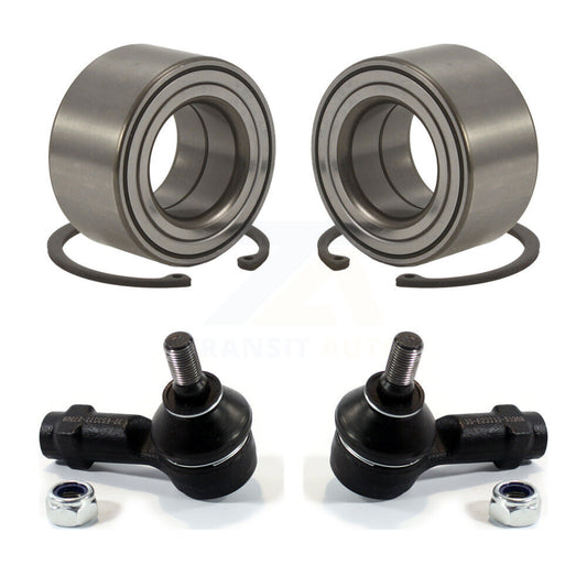 Wheel Bearing And Tie Rod End Front Kit For Hyundai Accent Tiburon Elantra