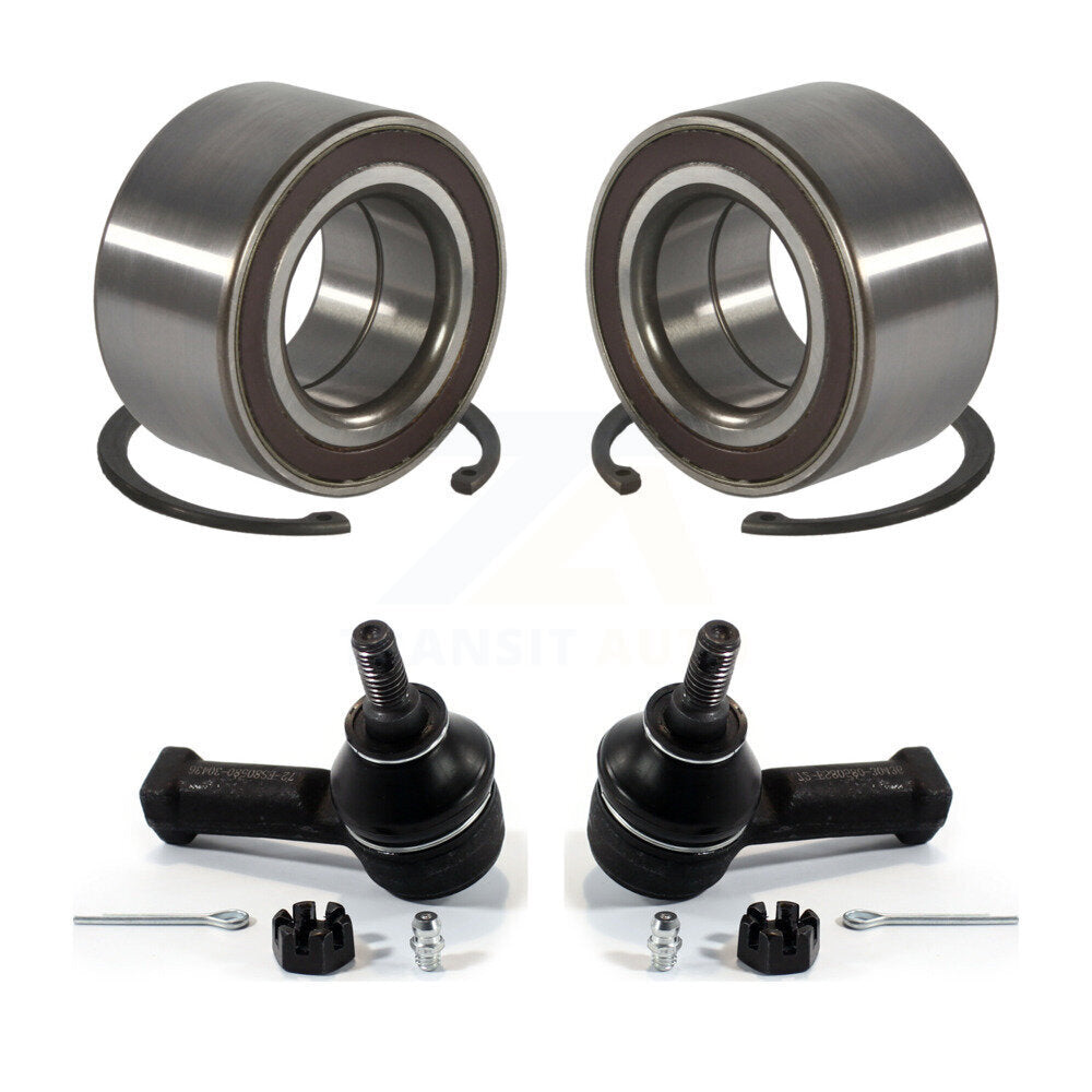 Wheel Bearing And Tie Rod End Front Kit For Ford Focus