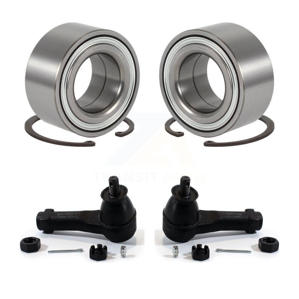 Wheel Bearing And Tie Rod End Front Kit For 1999-2004 Honda Odyssey