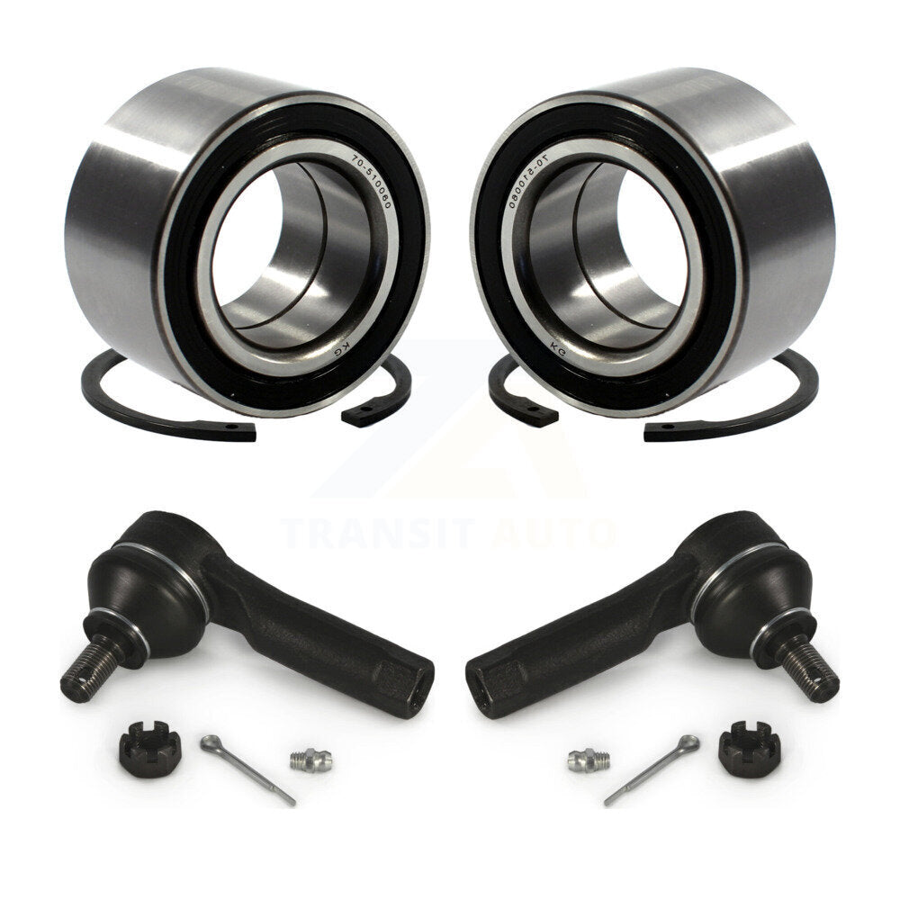 Wheel Bearing And Tie Rod End Front Kit For 2005-2006 Nissan Altima