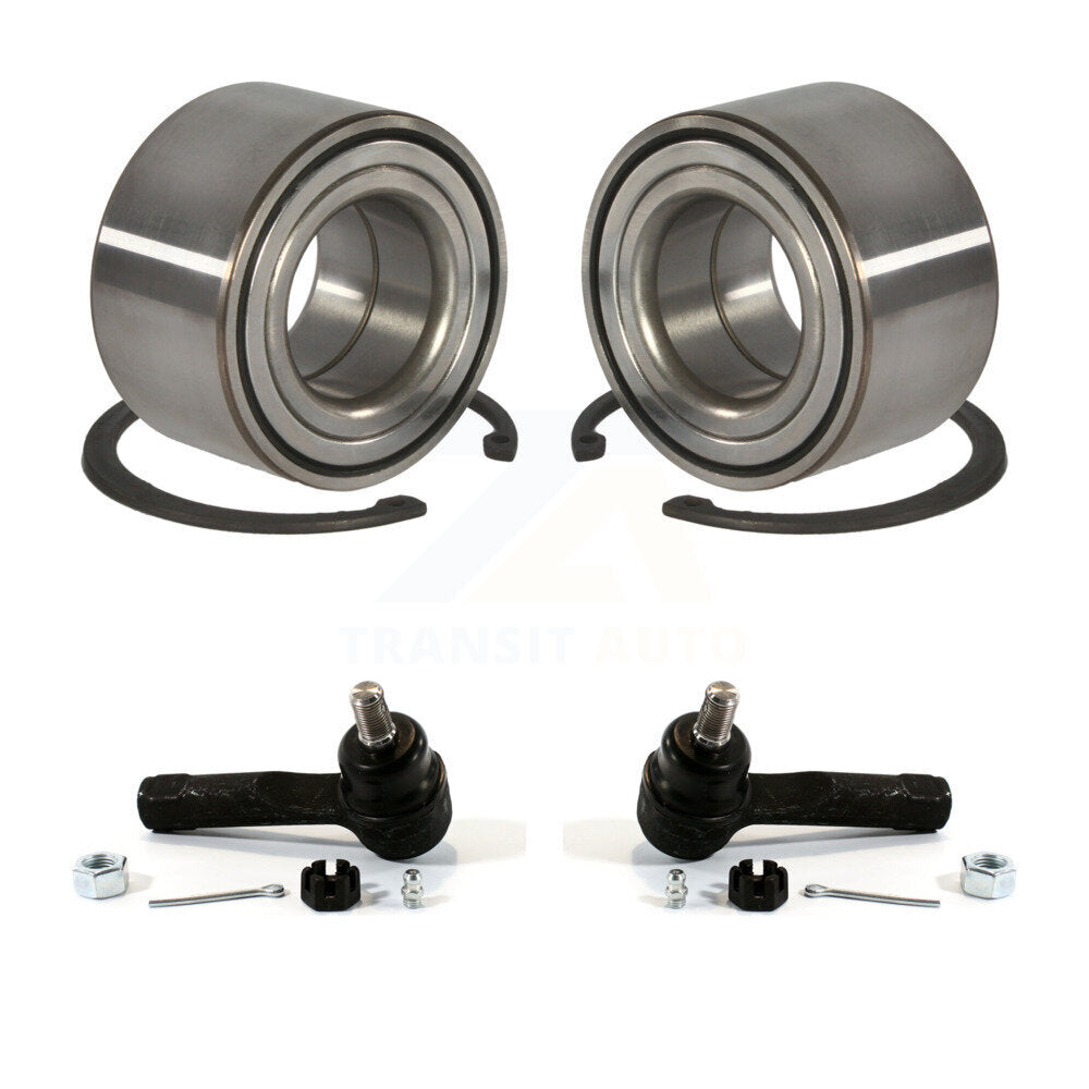 Wheel Bearing And Tie Rod End Front Kit For 2000-2006 Nissan Sentra