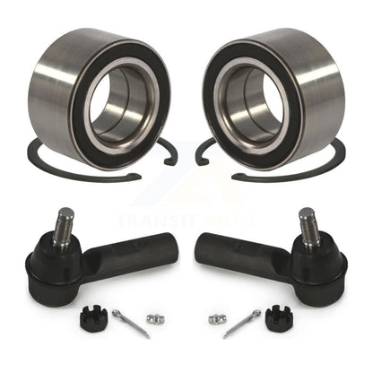 Wheel Bearing Tie Rod End Front Kit For Toyota Corolla Matrix Pontiac Vibe 2.4L