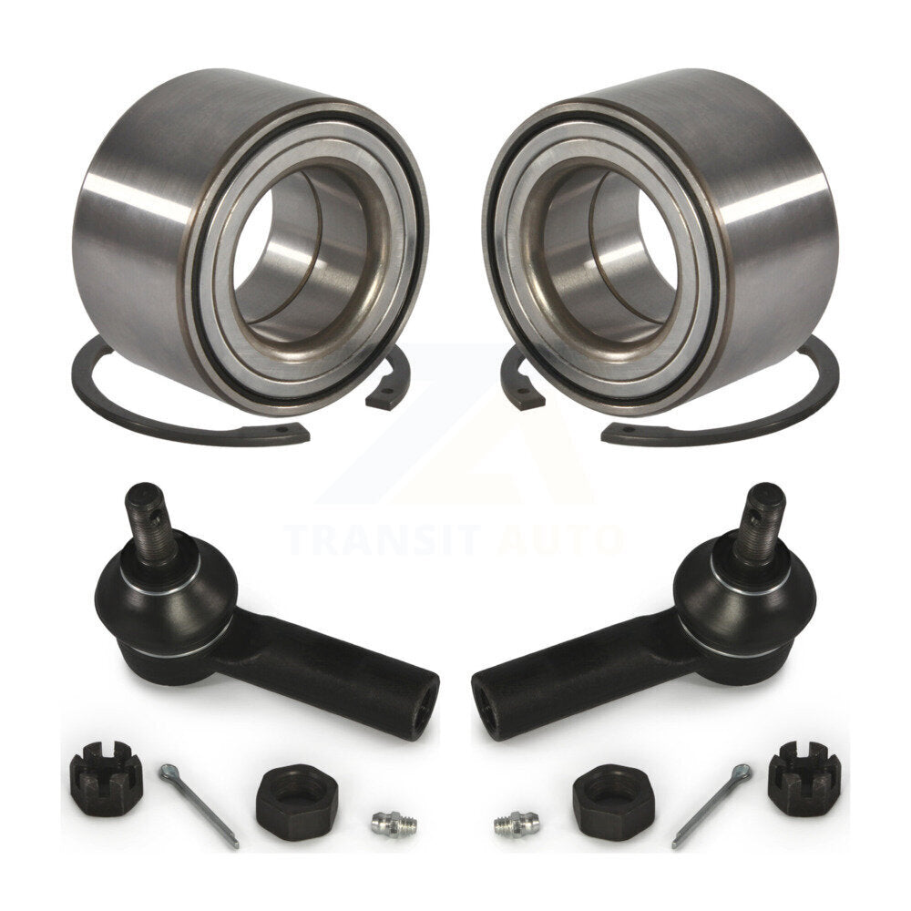 Wheel Bearing And Tie Rod End Front Kit For 2003-2008 Toyota Matrix Pontiac Vibe
