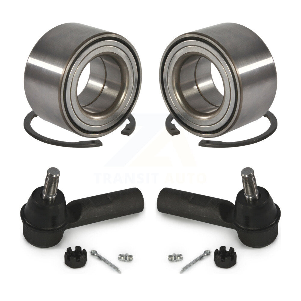 Wheel Bearing & Tie Rod End Front Kit For Toyota Corolla Matrix Pontiac Vibe iM