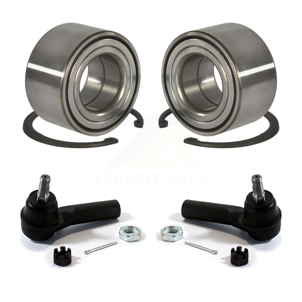 Wheel Bearing And Tie Rod End Front Kit For Ford Escape Mazda Tribute Mercury