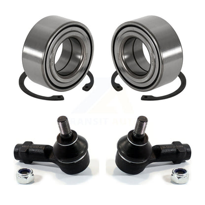 Wheel Bearing And Tie Rod End Front Kit For 2003-2008 Hyundai Tiburon 2.7L