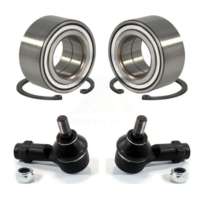 Wheel Bearing And Tie Rod End Front Kit For Hyundai Elantra Kia Spectra Tiburon