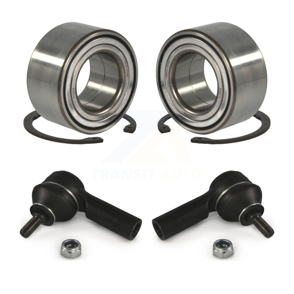Wheel Bearing And Tie Rod End Front Kit For Mitsubishi Outlander RVR Lancer PHEV