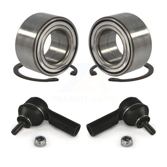 Wheel Bearing And Tie Rod End Front Kit For Mitsubishi Outlander RVR Lancer PHEV