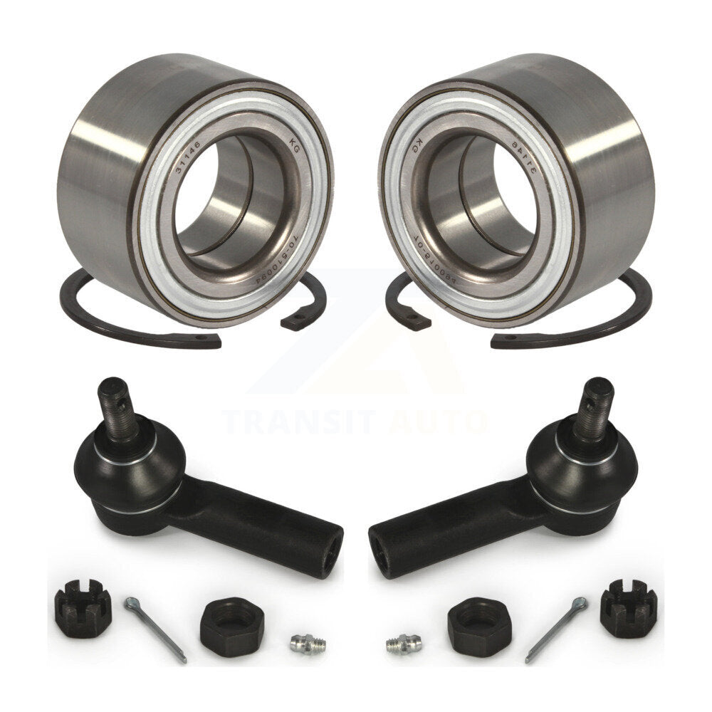 Wheel Bearing And Tie Rod End Front Kit For Toyota Yaris Prius C Scion xD