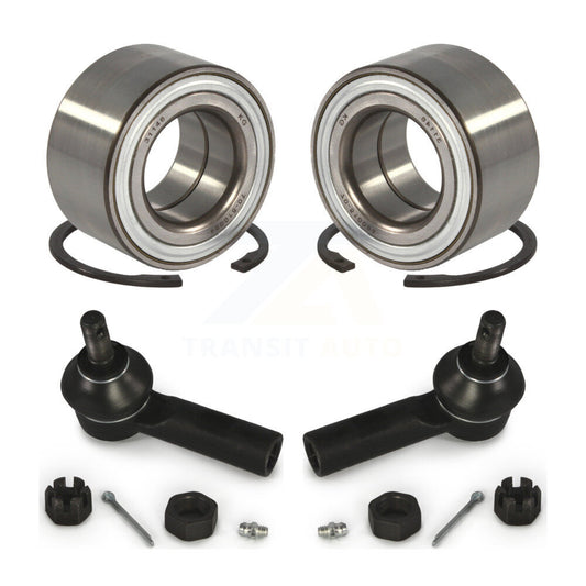 Wheel Bearing And Tie Rod End Front Kit For Toyota Yaris Prius C Scion xD