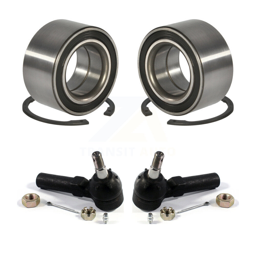 Wheel Bearing And Tie Rod End Front Kit For 1995-1998 Ford Windstar