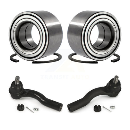 Wheel Bearing & Tie Rod End Front Kit For Ford Fusion Lincoln MKZ Mercury Milan