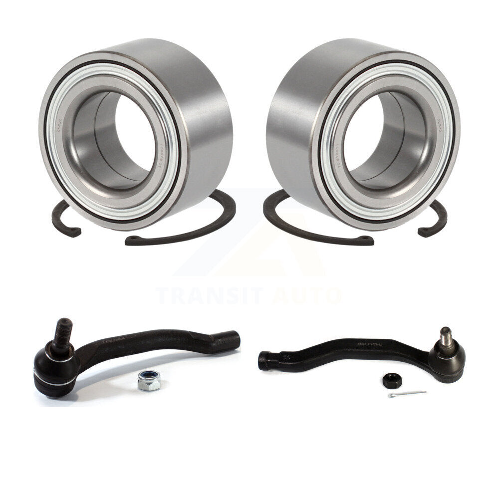 Wheel Bearing And Tie Rod End Front Kit For Honda Pilot Acura MDX