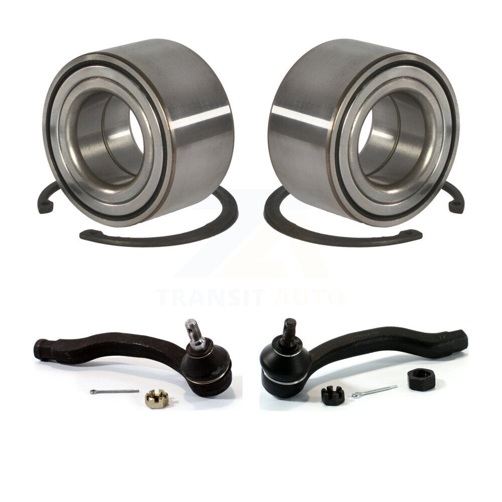 Wheel Bearing And Tie Rod End Front Kit For Honda Civic Acura EL del Sol