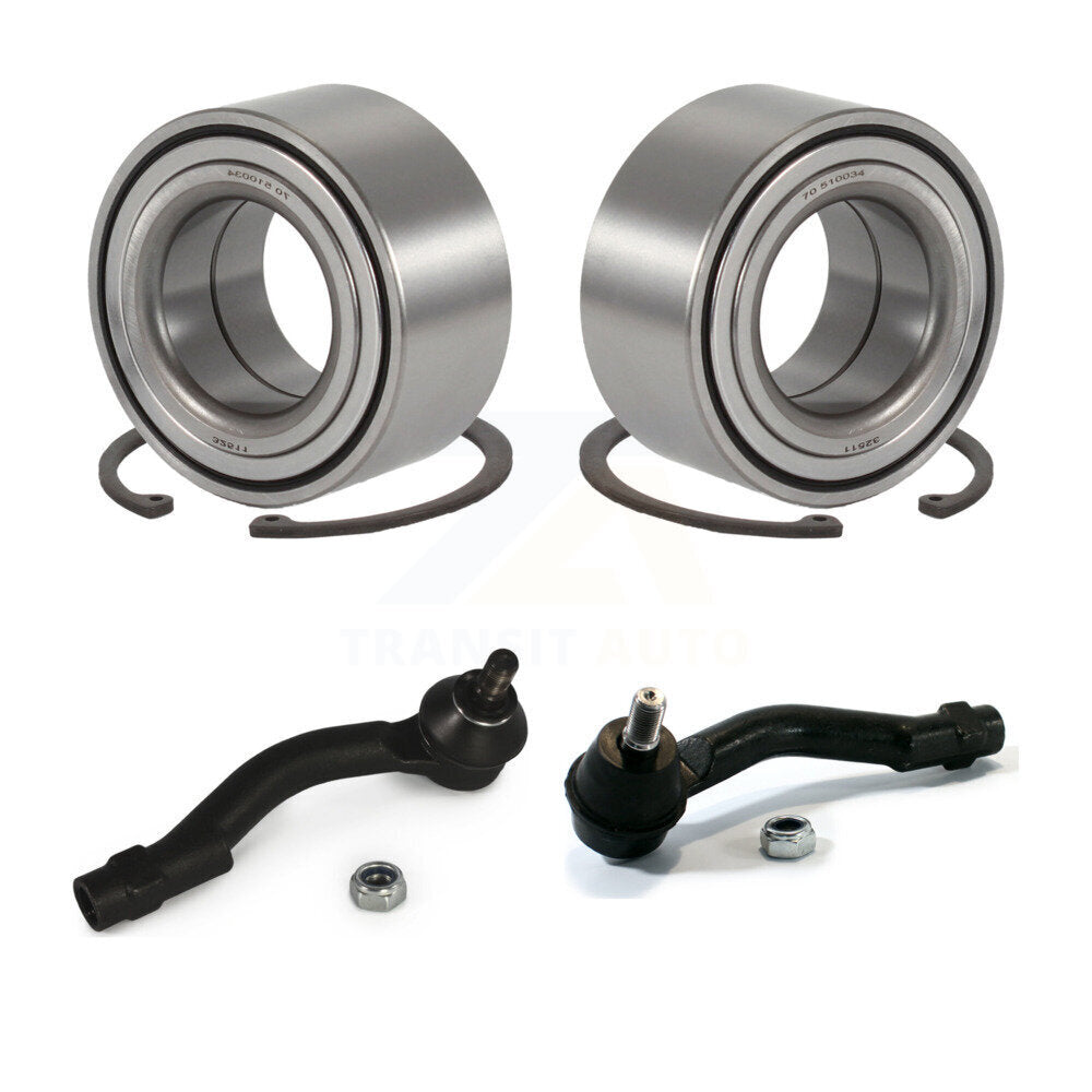 Wheel Bearing And Tie Rod End Front Kit For Hyundai Tucson Kia Sportage