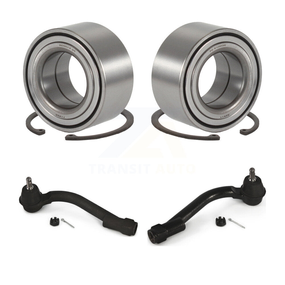 Wheel Bearing And Tie Rod End Front Kit For Kia Rondo Optima Magentis