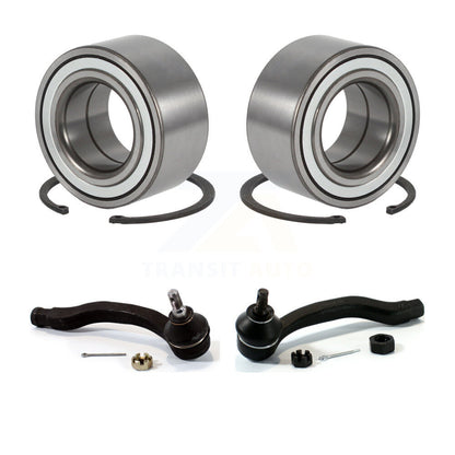 Wheel Bearing And Tie Rod End Front Kit For 1997-2001 Honda CR-V