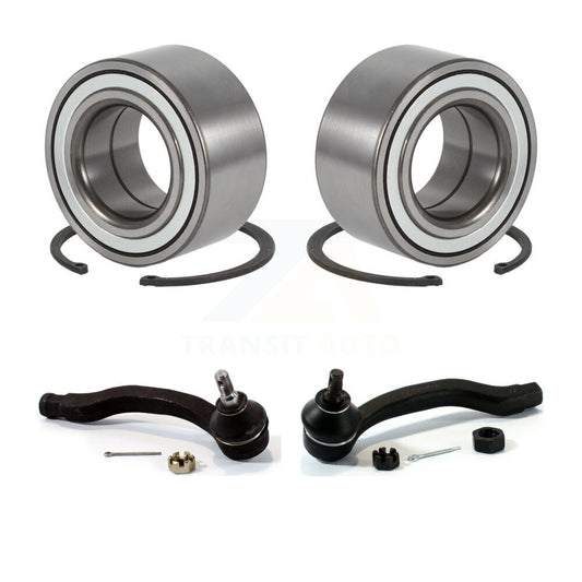 Wheel Bearing And Tie Rod End Front Kit For 1997-2001 Honda CR-V